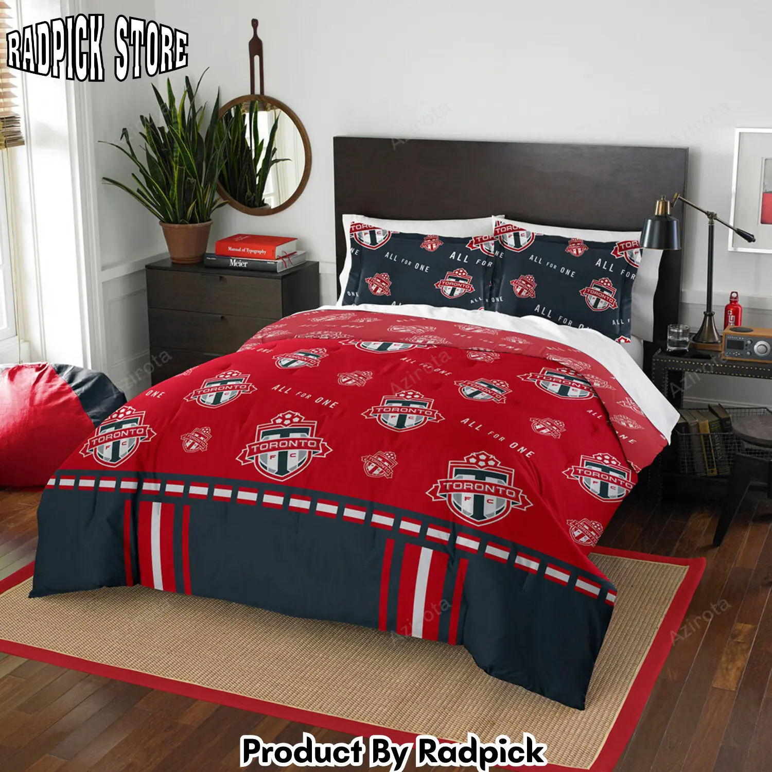 Radpick toronto fc bedding set rp327672